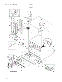 24 - Oven Liner parts for Thermador Range PRG364GLUS from AppliancePartsPros.com