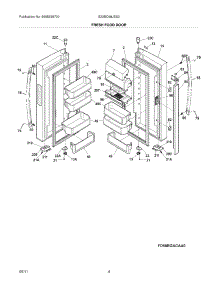 15 - Tech Quick Check Chart (4) parts for Bosch Dishwasher SHU3326 UC/12 (FD 8003-) from AppliancePartsPros.com