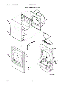 15 - Tech Quick Check Chart (4) parts for Bosch Dishwasher SHU5315 UC/11 (FD 8001-8003) from AppliancePartsPros.com