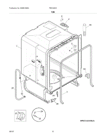 15 - Tech Quick Check Chart (4) parts for Bosch Dishwasher SHU9915 UC/06 (FD 7908-8002) from AppliancePartsPros.com