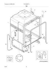 15 - Tech Quick Check Chart (4) parts for Bosch Dishwasher SHU3326 UC/11 from AppliancePartsPros.com