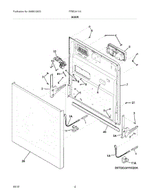 13 - Tech Quick Check Chart (2) parts for Bosch Dishwasher SHU6805 UC/12 (FD 8003-) from AppliancePartsPros.com