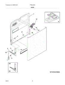 13 - Tech Quick Check Chart (2) parts for Bosch Dishwasher SHU9916 UC/11 (FD 8002-8003) from AppliancePartsPros.com