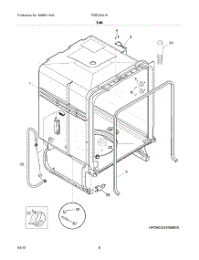 14 - Tech Quick Check Chart (3) parts for Bosch Dishwasher SHU3036 UC/06 (FD 7908-8002) from AppliancePartsPros.com
