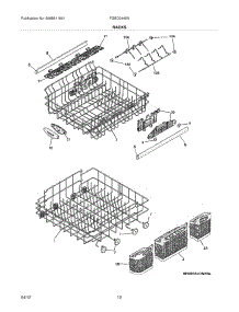 14 - Tech Quick Check Chart (3) parts for Bosch Dishwasher SHU6806 UC/11 (FD 8001-8003) from AppliancePartsPros.com