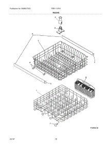 12 - Tech Timing Diagram parts for Bosch Dishwasher SMI7052 UC/09 (FD 7402-7902) from AppliancePartsPros.com
