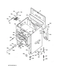 02 - Body Parts parts for Ge Range JBP22S2 from AppliancePartsPros.com