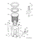 03 - Tub, Basket & Agitator