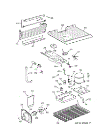 03 - Unit Parts parts for Ge Refrigerator CTH14CYXPLWH from AppliancePartsPros.com