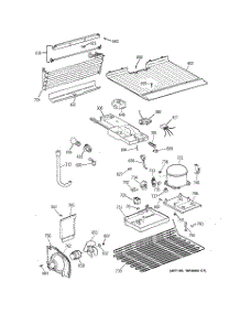 03 - Unit Parts parts for Ge Refrigerator CTX14CYZCLWH from AppliancePartsPros.com