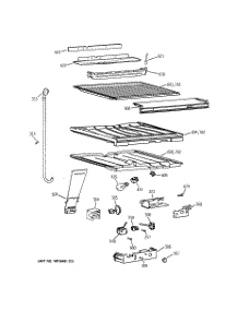 05 - Compartment Separator Parts parts for Ge Refrigerator CTX21EAZKRWW from AppliancePartsPros.com