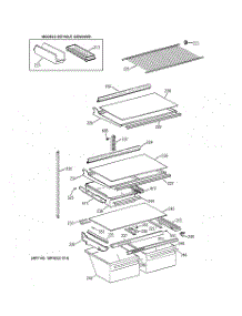 04 - Shelf Parts parts for Ge Refrigerator CTT21GAZJRWW from AppliancePartsPros.com
