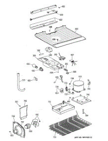 04 - Section4 parts for Ge Refrigerator TBE16SASDRWH from AppliancePartsPros.com