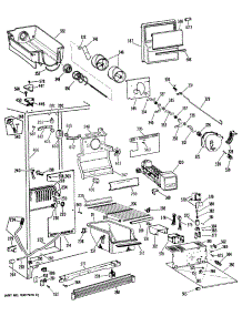 02 - Section2 parts for Ge Refrigerator CSX24DRBAD from AppliancePartsPros.com
