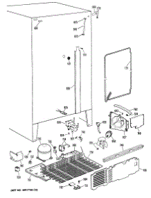 04 - Section4 parts for Ge Refrigerator CSX24DRAWH from AppliancePartsPros.com