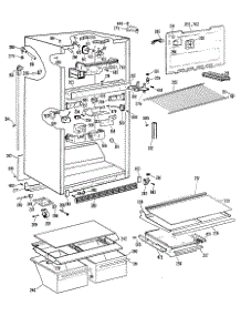 02 - Section2 parts for Ge Refrigerator CTE18GRERWH from AppliancePartsPros.com
