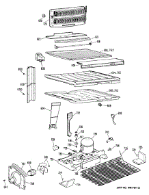 03 - Section3 parts for Ge Refrigerator CTH18EPFRHA from AppliancePartsPros.com