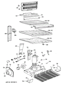 03 - Section3 parts for Ge Refrigerator CTX18CPJLAD from AppliancePartsPros.com