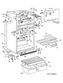 02 - Section2 parts for Ge Refrigerator CTX18PPNRWH from AppliancePartsPros.com