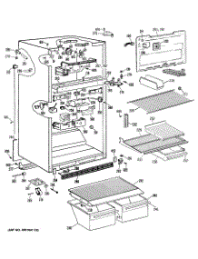 02 - Section2 parts for Ge Refrigerator CTX21EPJRWH from AppliancePartsPros.com