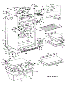 02 - Section2 parts for Ge Refrigerator CTX19GRBRWH from AppliancePartsPros.com