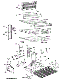 03 - Section3 parts for Ge Refrigerator CTX19GRBRWH from AppliancePartsPros.com