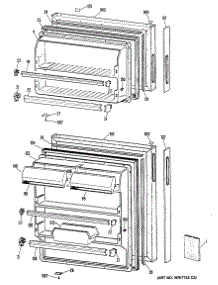 02 - Section2 parts for Ge Refrigerator CTHY15EPJRWH from AppliancePartsPros.com