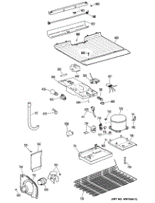 03 - Section3 parts for Ge Refrigerator CTHY16CRLRWH from AppliancePartsPros.com
