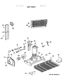 06 - Unit Parts parts for Ge Refrigerator CTX18CASELWH from AppliancePartsPros.com