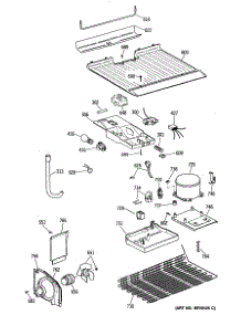 03 - Section3 parts for Ge Refrigerator CTX14CASCLWH from AppliancePartsPros.com