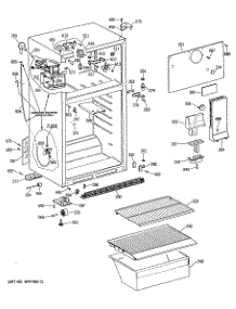 02 - Section2 parts for Ge Refrigerator CTX14CISCRWH from AppliancePartsPros.com