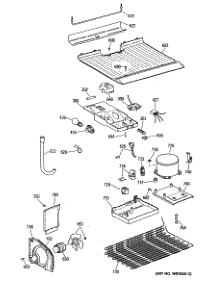 03 - Section3 parts for Ge Refrigerator CTX14CISCRWH from AppliancePartsPros.com