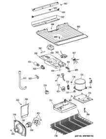 03 - Section3 parts for Ge Refrigerator CTH14CYSERAD from AppliancePartsPros.com