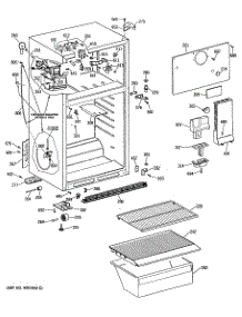 02 - Section2 parts for Ge Refrigerator CTX14CISDRWH from AppliancePartsPros.com