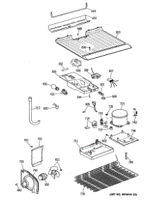 03 - Section3 parts for Ge Refrigerator CTX16CASJRAD from AppliancePartsPros.com