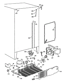 04 - Section4 parts for Ge Refrigerator CSX22GRSBWH from AppliancePartsPros.com