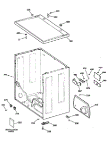 03 - Section3 parts for Ge Dryer DLB1550SBLWH from AppliancePartsPros.com