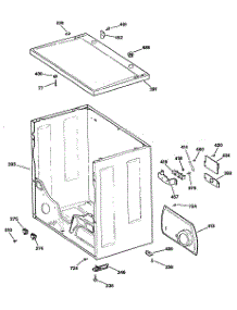 03 - Section3 parts for Ge Dryer DLB3800SBLWW from AppliancePartsPros.com
