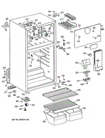 02 - Section2 parts for Ge Refrigerator CTX14CYTBRWH from AppliancePartsPros.com