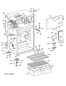 02 - Section2 parts for Ge Refrigerator CTX16CITBRAD from AppliancePartsPros.com