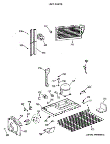 06 - Unit Parts parts for Ge Refrigerator CTX18BASVRAD from AppliancePartsPros.com