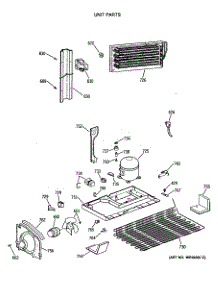 06 - Unit Parts parts for Ge Refrigerator CTX18LASJLAD from AppliancePartsPros.com