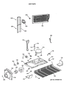 06 - Unit Parts parts for Ge Refrigerator CTH21GATNRWH from AppliancePartsPros.com