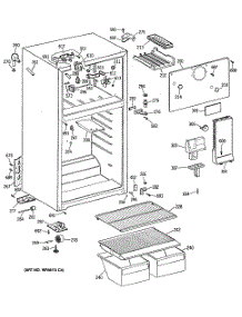 02 - Section2 parts for Ge Refrigerator CTX14CYTDRWH from AppliancePartsPros.com
