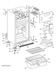 02 - Section2 parts for Ge Refrigerator CTX16BYSCRWH from AppliancePartsPros.com