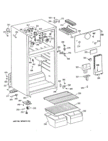02 - Section2 parts for Ge Refrigerator CTX16CYXDRAD from AppliancePartsPros.com