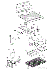 03 - Section3 parts for Ge Refrigerator CTX16EYTGRWH from AppliancePartsPros.com