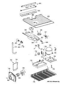 03 - Section3 parts for Ge Refrigerator CTX14CIXKRAD from AppliancePartsPros.com