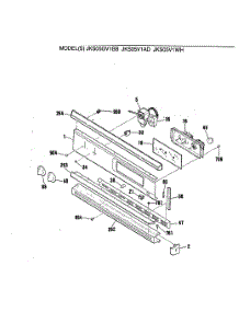 03 - Section3 parts for Ge Oven JKS05V1WH from AppliancePartsPros.com