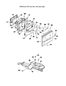 03 - Section3 parts for Ge Oven JRP15WV1WW from AppliancePartsPros.com